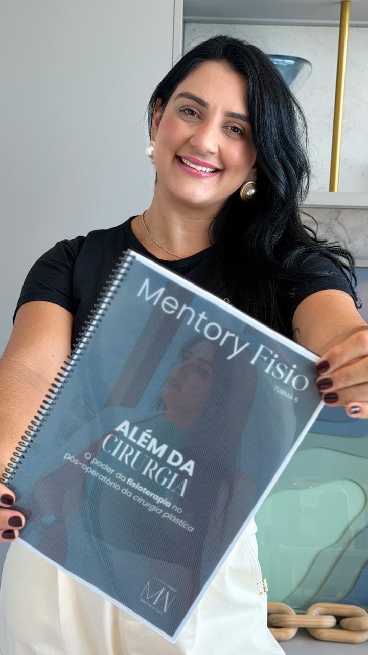 Apostila do Mentory Fisio com o tema Além da Cirurgia